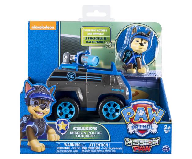 paw patrol chase mission police cruiser