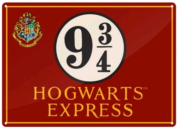 Harry Potter - Hogwarts Express Small Tin Sign image