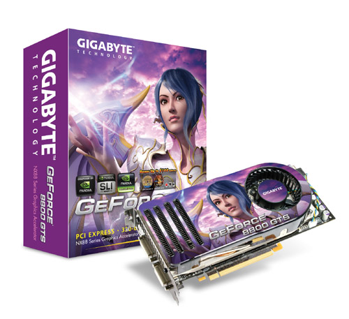 Gigabyte 8800GTS PCIE image