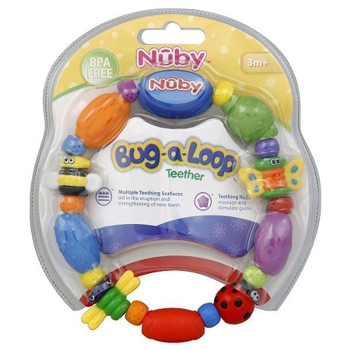 Nuby Bug-A-Loop Teether image