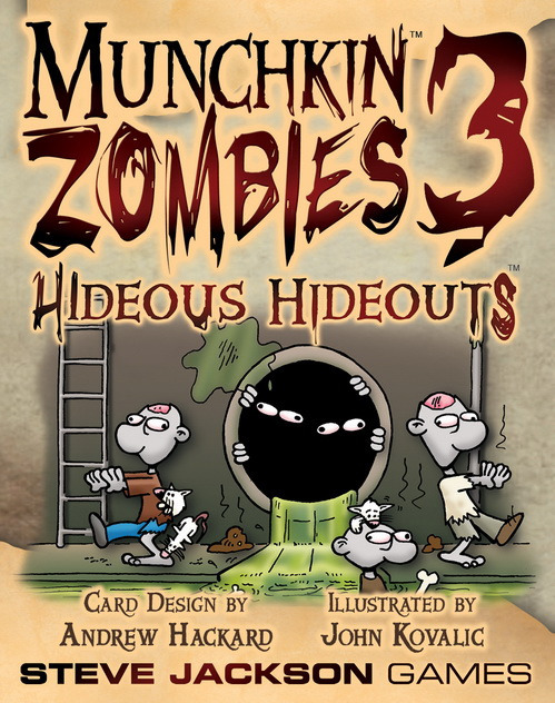 Munchkin Zombies 3 - Hideous Hideouts Expansion image