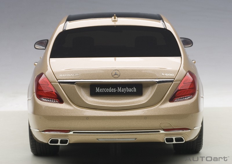 1/18 Mercedes Maybach S-klasse (S600) - Diecast Model image