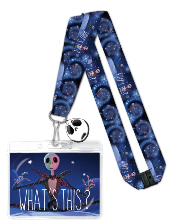 Neon Tuesday: Nightmare Before Christmas - Jack Whats This Lanyard image