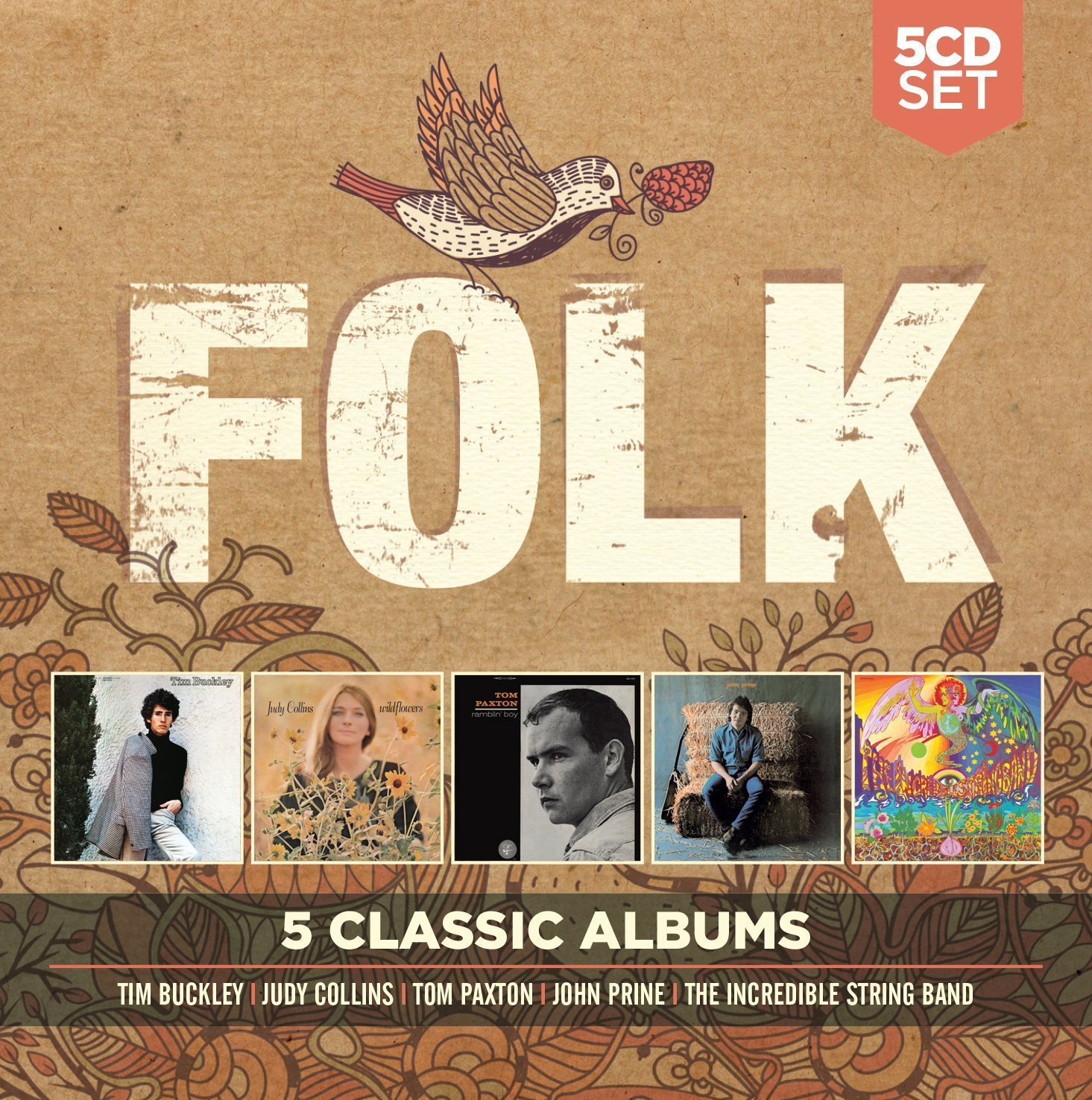 5 Classic Albums Folk Various Artists at Mighty Ape NZ