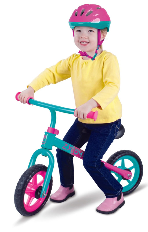 Buy My 1st Balance Bike w/ Helmet (Teal/Pink) at Mighty Ape NZ