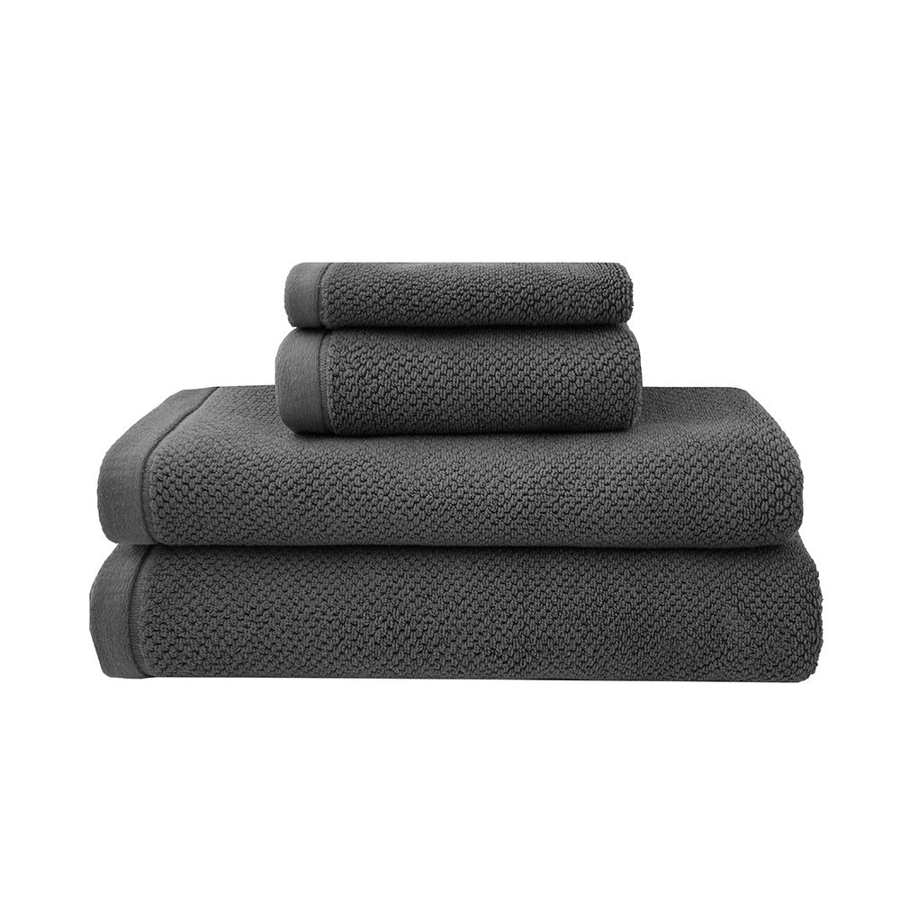 Bambury Bath Towel Charcoal at Mighty Ape NZ