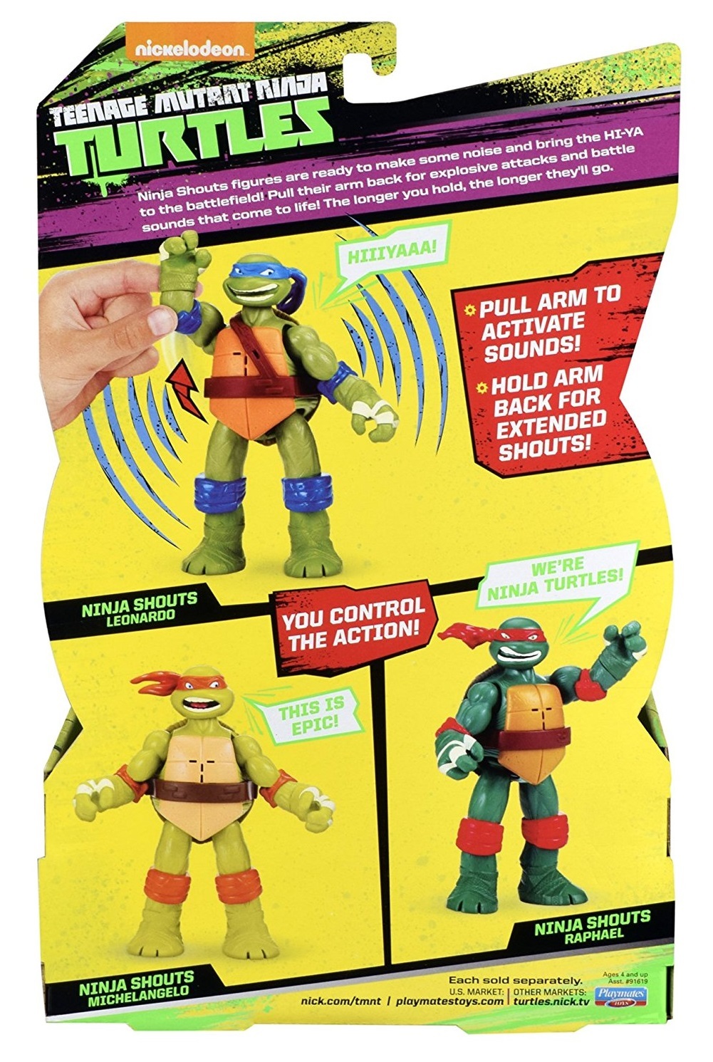 TMNT: Ninja Shouts Deluxe Figure - Raphael image