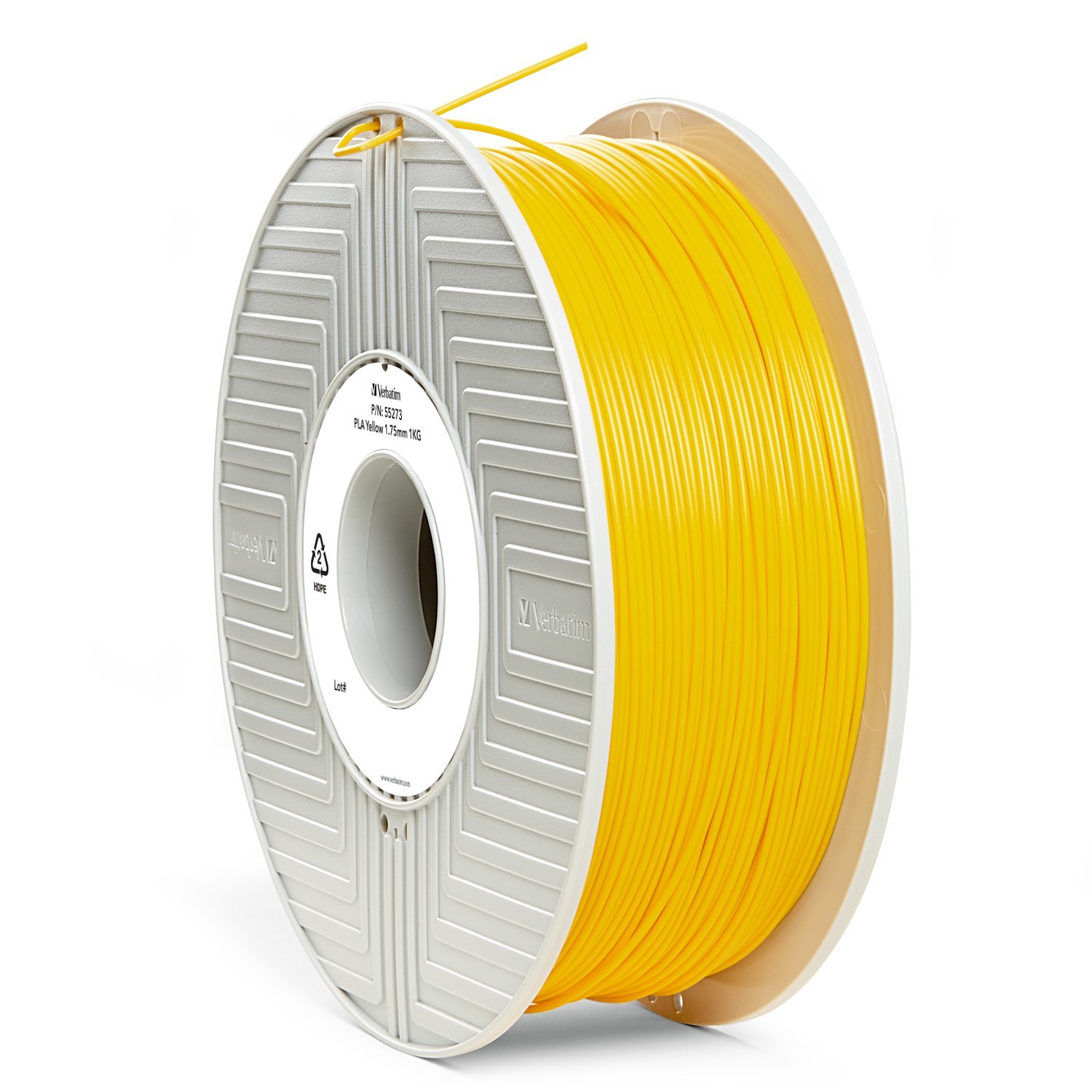 Verbatim 3D Printer PLA 1.75mm Filament - 1kg (Yellow)