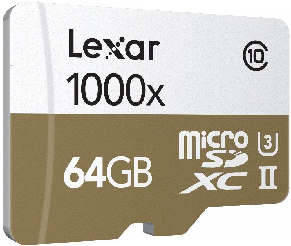 64GB Lexar Professional 1000x microSDHC/SDXC UHS-II