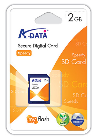 Adata 2GB SD Card