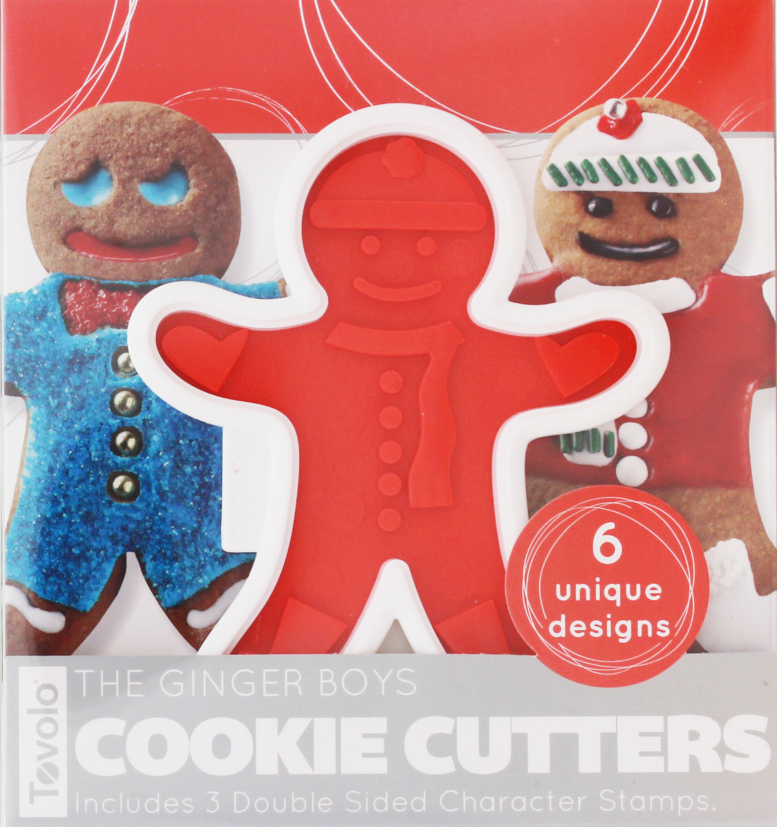 Tovolo - Ginger Boys Cookie Cutter Set