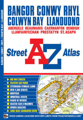 Bangor & Conwy Street Atlas by Geographers A-Z Map Company image