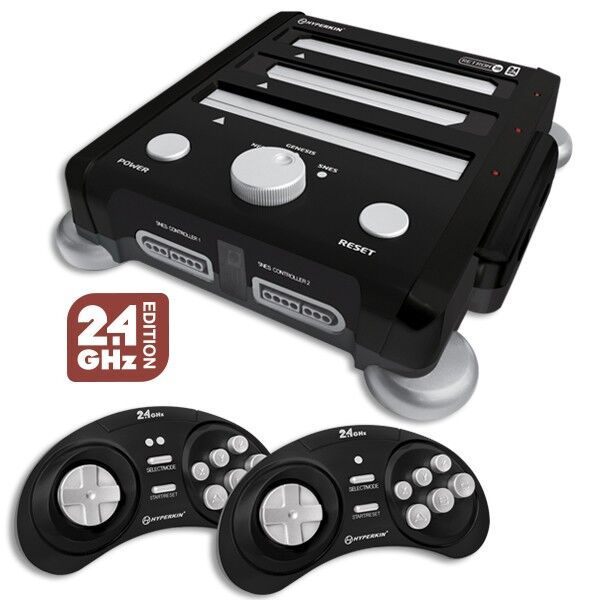 Hyperkin Retron 3 Gaming Console - Onyx Black for image