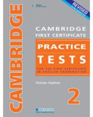 CAMBRIDGE FC PRACTICE TESTS 2REVISED EDTION STUDENT'S BOOK by Nicholas Stephens image