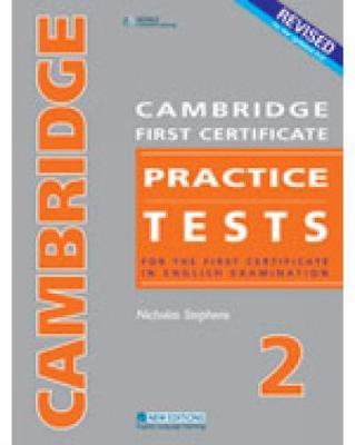 CAMBRIDGE FC PRACTICE TESTS 2REVISED EDTION STUDENT'S BOOK image