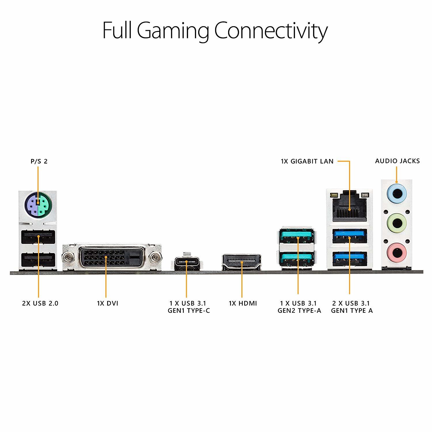 Asus TUF X470-Plus Gaming AMD Ryzen2 AM4 DDR4 Hdmi Dvi M.2 Atx Motherboard image