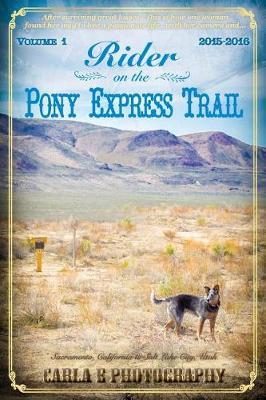 Rider on the Pony Express Trail by Carla E Photography image