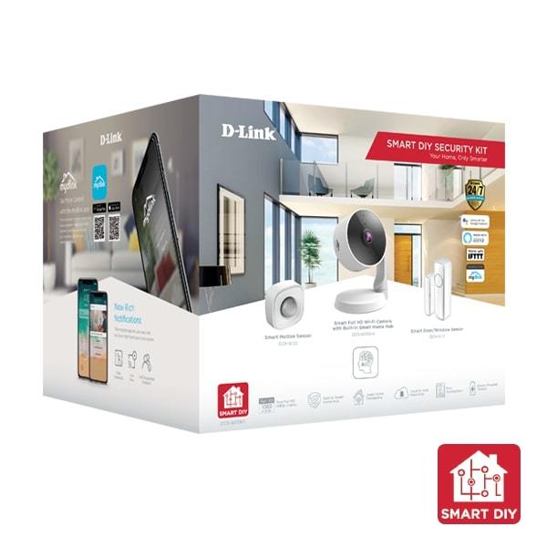 D-Link DCS-8331KT Smart Home DIY Security Starter Kit