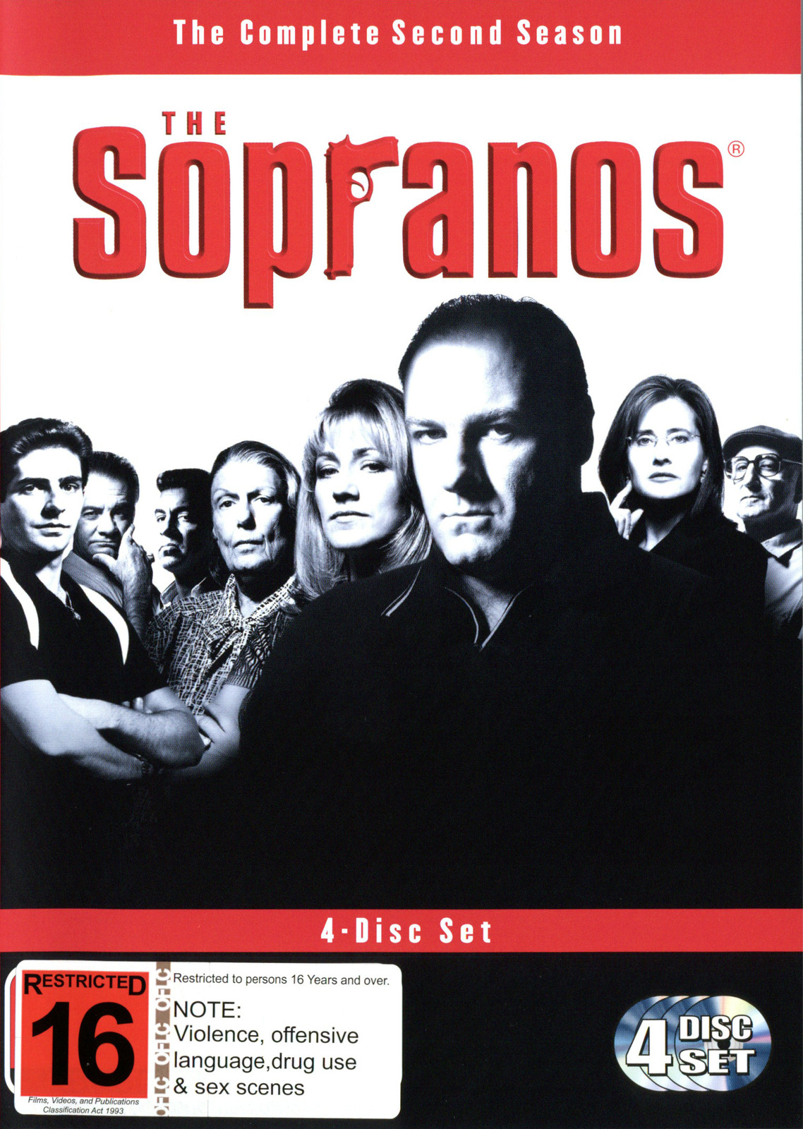 The Sopranos - Season 2 (4 Disc Box Set) on DVD image