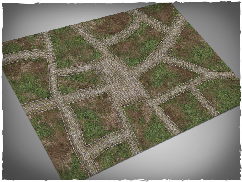 DeepCut Studio Cobblestone Streets Neoprene Mat (6x4) image
