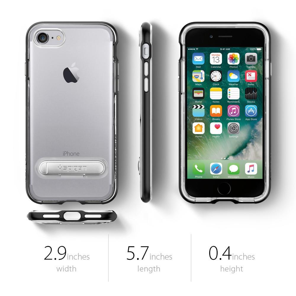 Spigen: iPhone 7 - Crystal Hybrid Case (Black) image