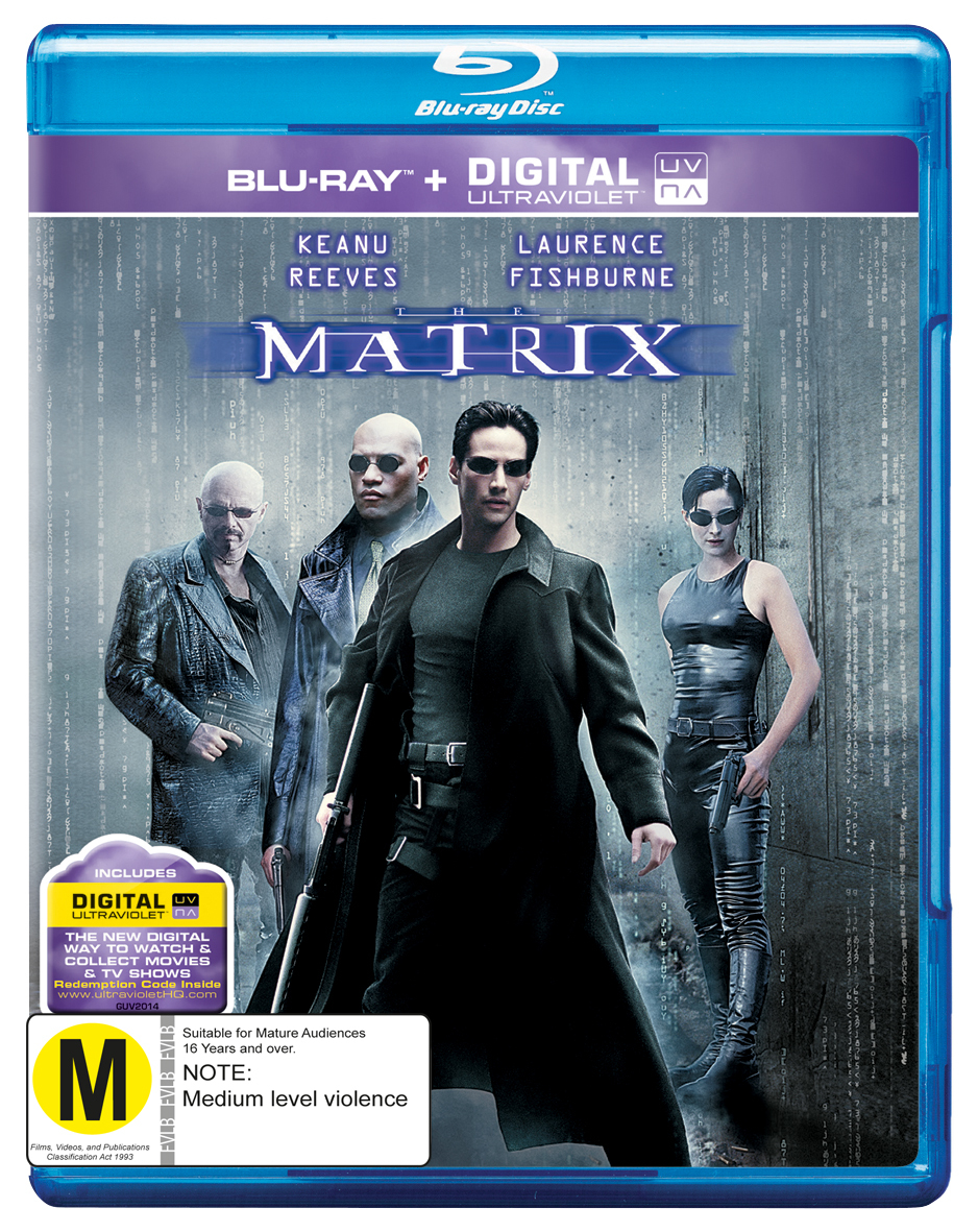 The Matrix on Blu-ray, UV image