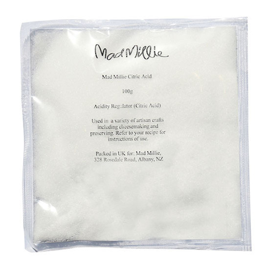 Mad Millie: Citric Acid (100g) image