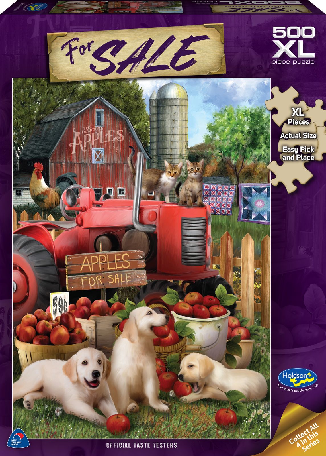 Holdson XL: 500 Piece Puzzle - For Sale (Official Taste Testers) image