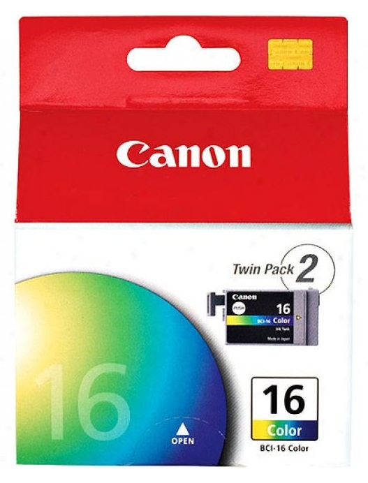 Canon Ink Cartridge BCI-16 2pk Colour image