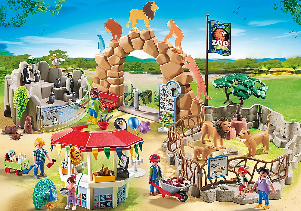 Buy Playmobil Large City Zoo (6634) at Mighty Ape NZ