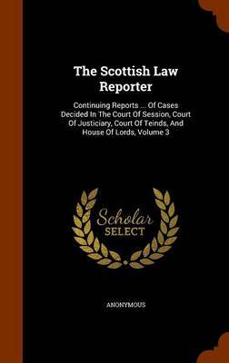 The Scottish Law Reporter image