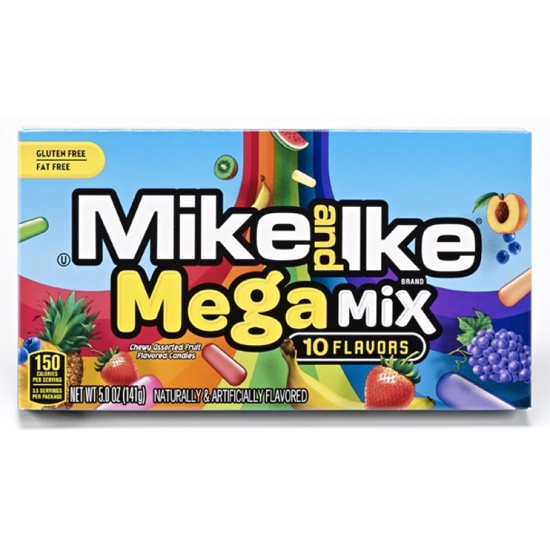 Mike & Ike Theater Box Mega Mix (142g) image