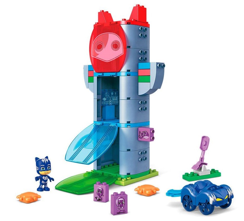 Buy PJ Masks Build & Blast HQ Building Set at Mighty Ape NZ