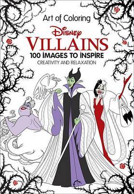 Art of Coloring: Disney Villains on Hardback by Disney Books