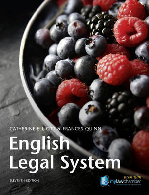English Legal System by Catherine Elliott image