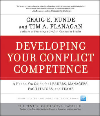 Developing Your Conflict Competence on Hardback by Craig E Runde