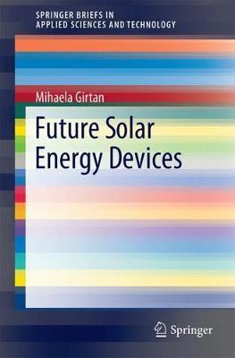 Future Solar Energy Devices by Mihaela Girtan image