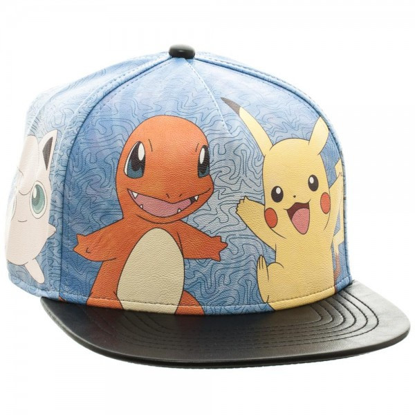 Pokemon: Printed - PU Snapback Hat image