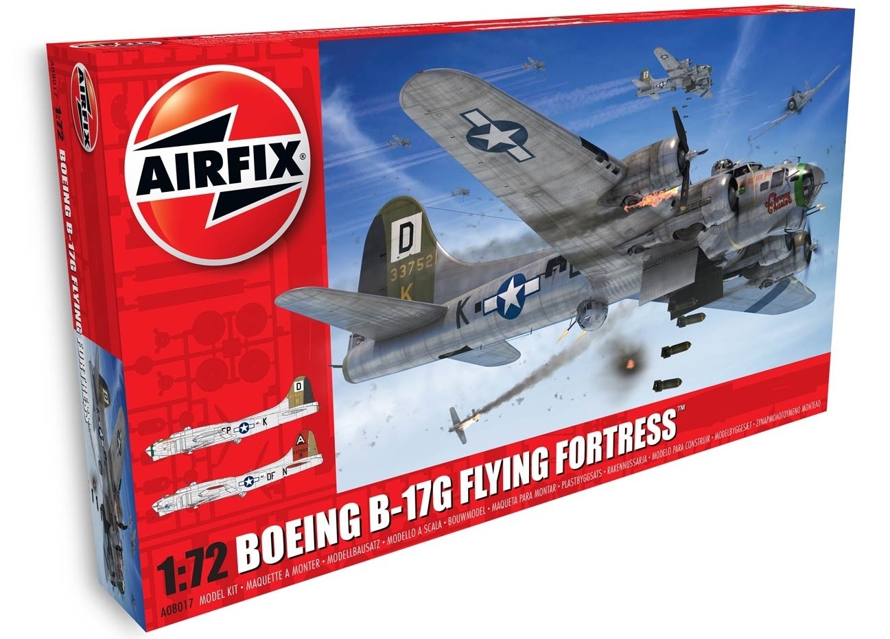 Airfix 1:72 Boeing B-17G Flying Fortress - Model Kit image