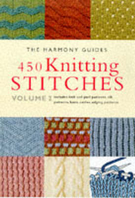 450 Knitting Stitches: v. 2 on Paperback by The Harmony Guides