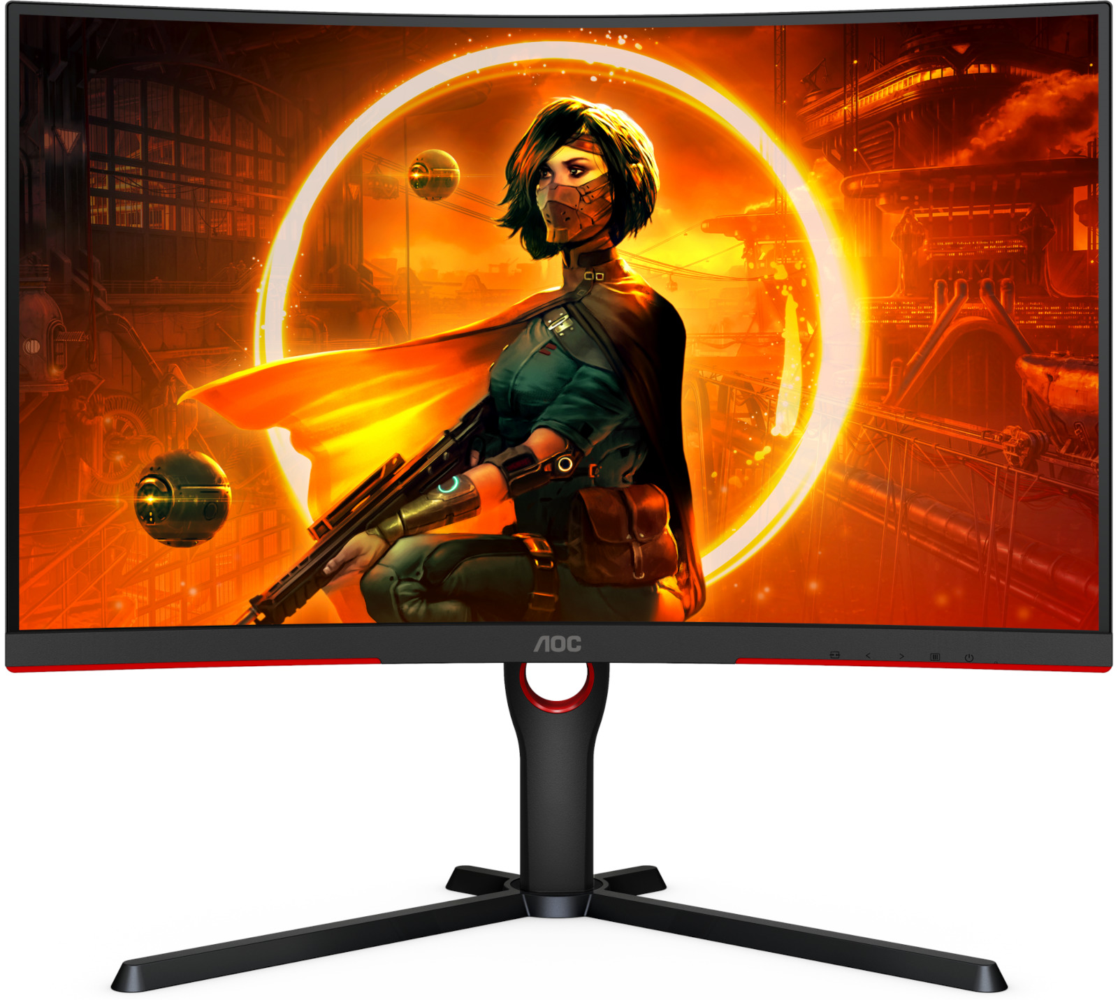 27" AOC Curved Gaming Monitor at Mighty Ape NZ