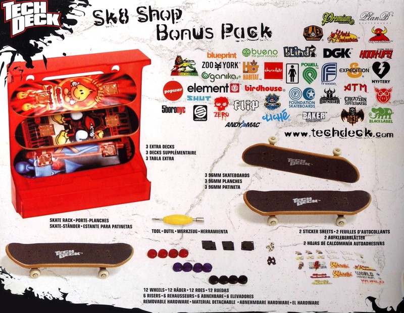 Tech Deck - Skateshop Bonus Pack image