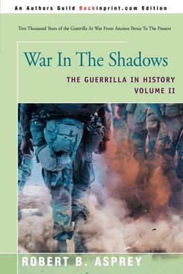 War in the Shadows by Robert B Asprey image