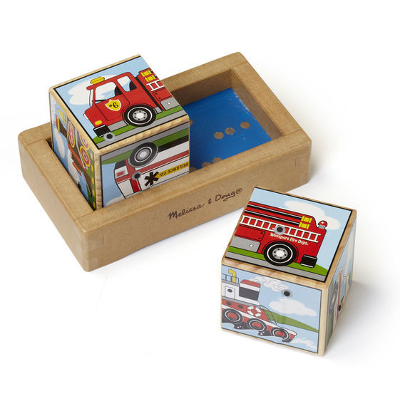 Melissa & Doug: Vehicles Sound Blocks