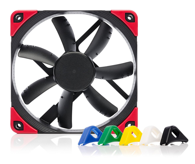 120mm Noctua NF-S12A Chromax Black Swap 4-Pin PMW 1200RPM image