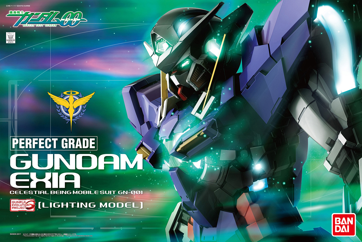 PG 1/60 Gundam Exia (Lighting Model) - Model Kit image