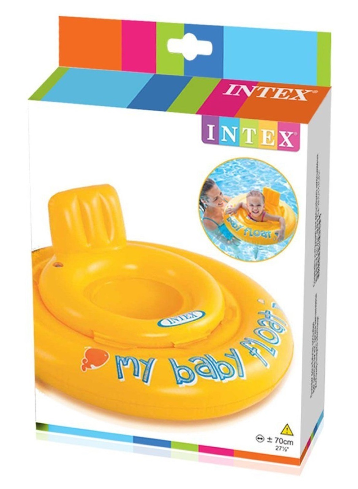 Intex: My Baby Float - Inflatable Swim Seat (70cm)