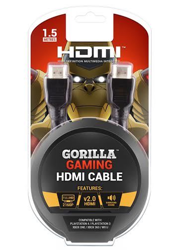 Gorilla Gaming 4K HDMI Cable (v2.0 High Speed) for image