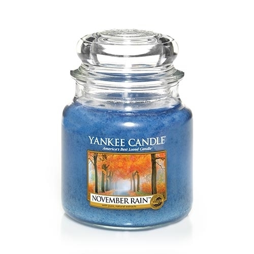 Yankee Candle Medium Jar November Rain (411g) at Mighty Ape NZ
