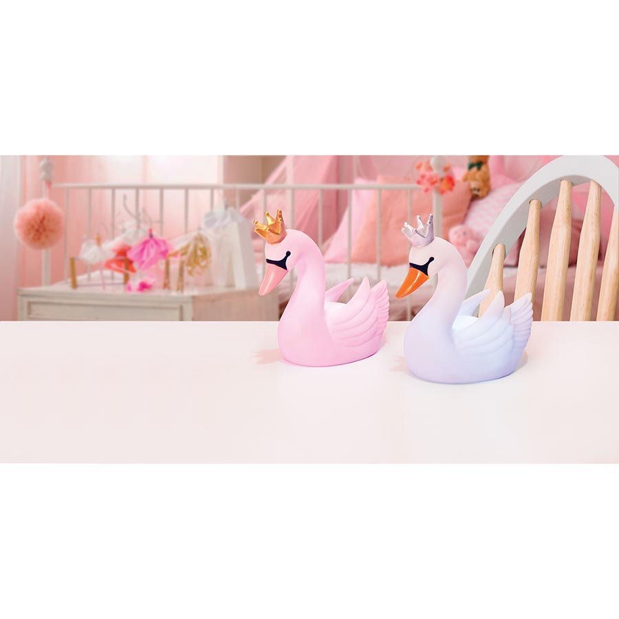 Illuminate Swan LED Light - Pink image